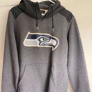 Nike Mens Seattle Seahawk hooded sweatshirt. NWOT